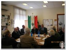 Il Presidente del Consiglio Regionale UNMS Lazio, Comm. Cipullo inizia i lavori dando il benvenuto a tutti i presenti.