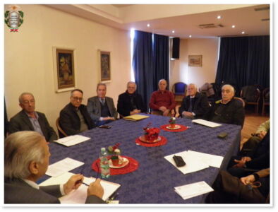 Riunione Consiglio Regionale UNMS Lazio 1 Dicembre 2018