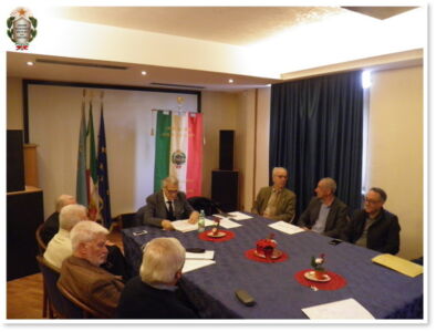 Riunione Consiglio Regionale UNMS Lazio 1 Dicembre 2018