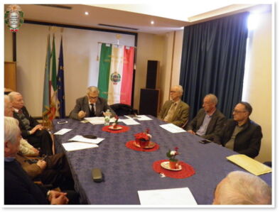 Riunione Consiglio Regionale UNMS Lazio 1 Dicembre 2018