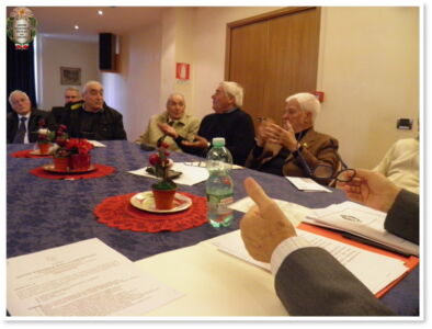 Riunione Consiglio Regionale UNMS Lazio 1 Dicembre 2018