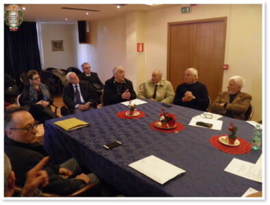 Riunione Consiglio Regionale UNMS Lazio 1 Dicembre 2018