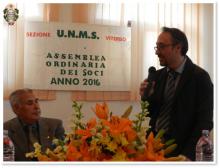 Assemblea annuale dei soci della sezione provinciale UNMS di viterbo. 30 Aprile 2016. Foto 2