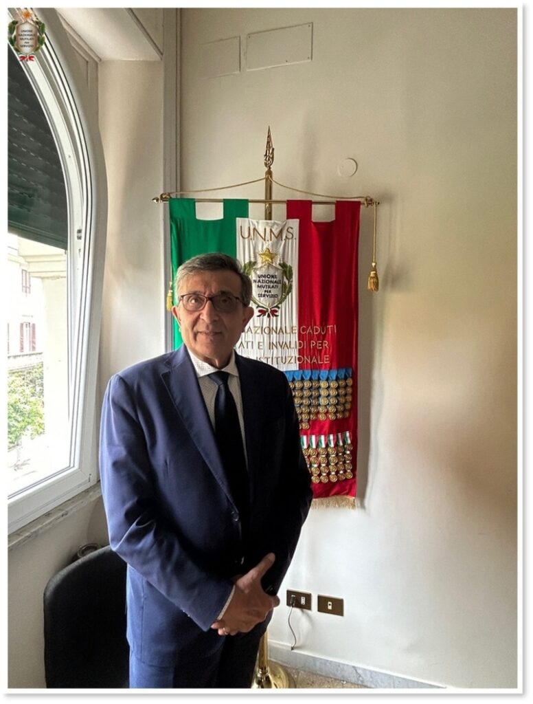 Presidente Regionale UNMS Lazio Col. Dott. Angelo Vesto